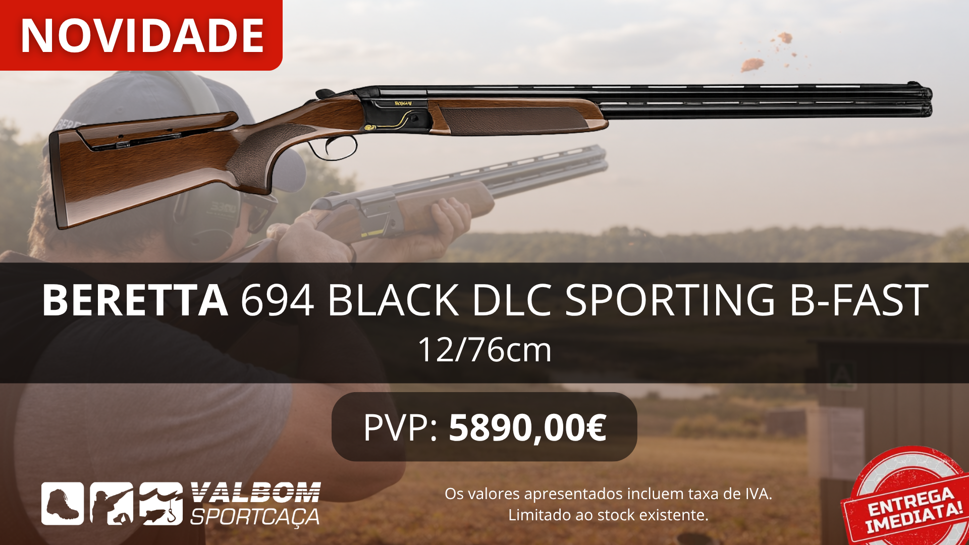 Beretta 694 Black DLC Sporting B-Fast